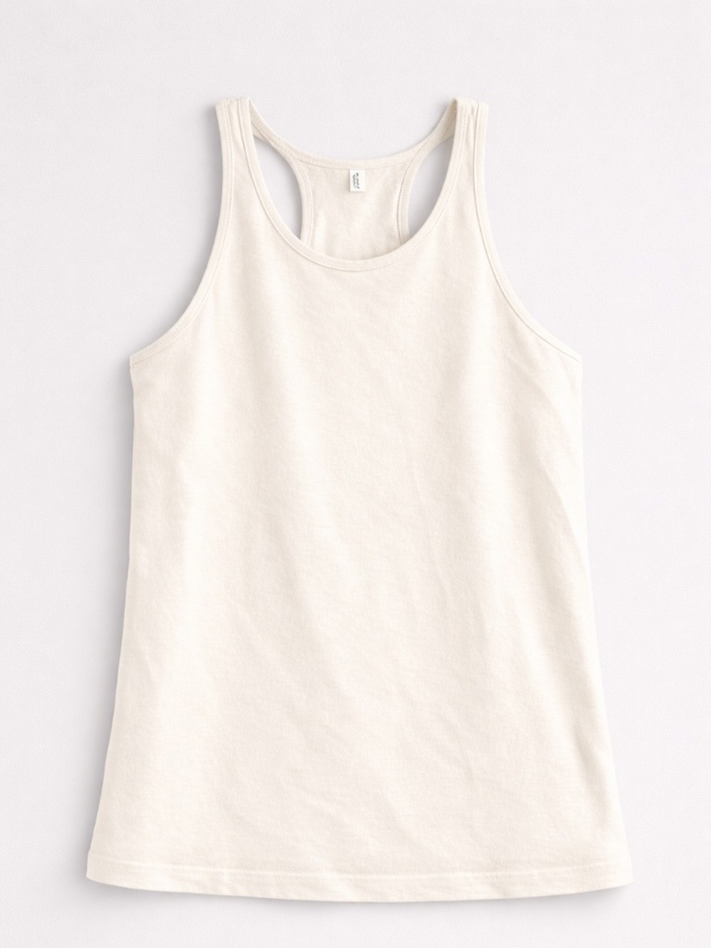 Vince. |  Tank Top | Size XS | Cream Ribbed High Neck Tank